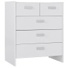 Cappela 5 Drawer Oak Chest [3307559]