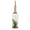 Glass Bottle With Plant [428357]