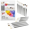 Artist Paint Brush Set - 15 Pack [303422]