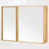 Taio 2 Door Bamboo Mirror Cabinet [098955]