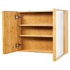 Taio 2 Door Bamboo Mirror Cabinet [098955]