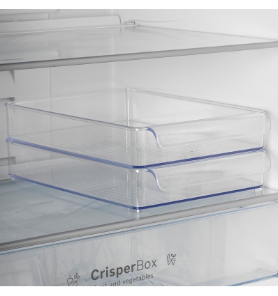 2 x Large Clear Fridge Trays