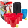 15 PCS Bucket Beer Pong XXL Set