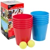 15 PCS Bucket Beer Pong XXL Set