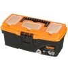 Black And Orange Toolbox With Organizer