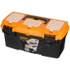 Black And Orange Toolbox With Organizer