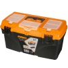 Black And Orange Toolbox With Organizer