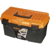 Classic Black And Orange Toolbox