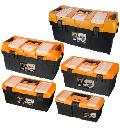 Professional Black And Orange Toolbox