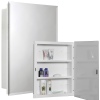 Croydex White Plastic Mirror Cabinet [100078]