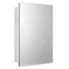 Croydex White Plastic Mirror Cabinet [100078]