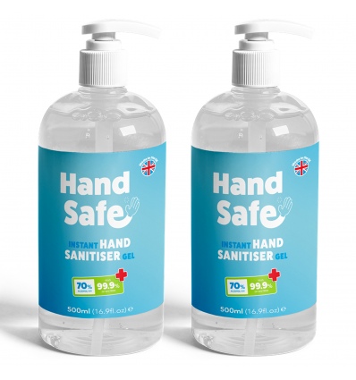 500ml Hand Sanitiser Gel with Pump Top [024459]