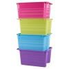 Stackable Plastic Storage Boxes [992785]