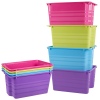 Stackable Plastic Storage Boxes [992785]