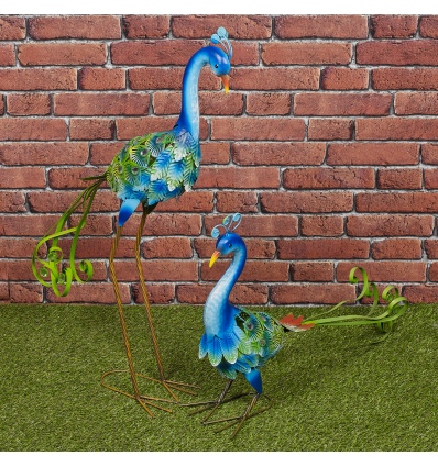 Metal Peacock Garden Decoration