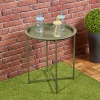 Round Metal Table 46cm