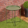 Round Metal Table 46cm