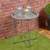 Round Metal Table 46cm