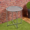 Round Metal Table 46cm