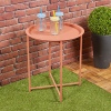 Round Metal Table 46cm