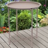 Round Metal Table 46cm