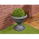 Anthracite Flowerpot Stand [580123] (2 Parts - Base & Pot)