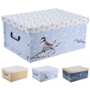 Collapsible Storage Boxes Xmas Winter Design [603730]