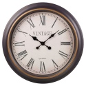 Brown Gold Wall Clock 60cm [477478]