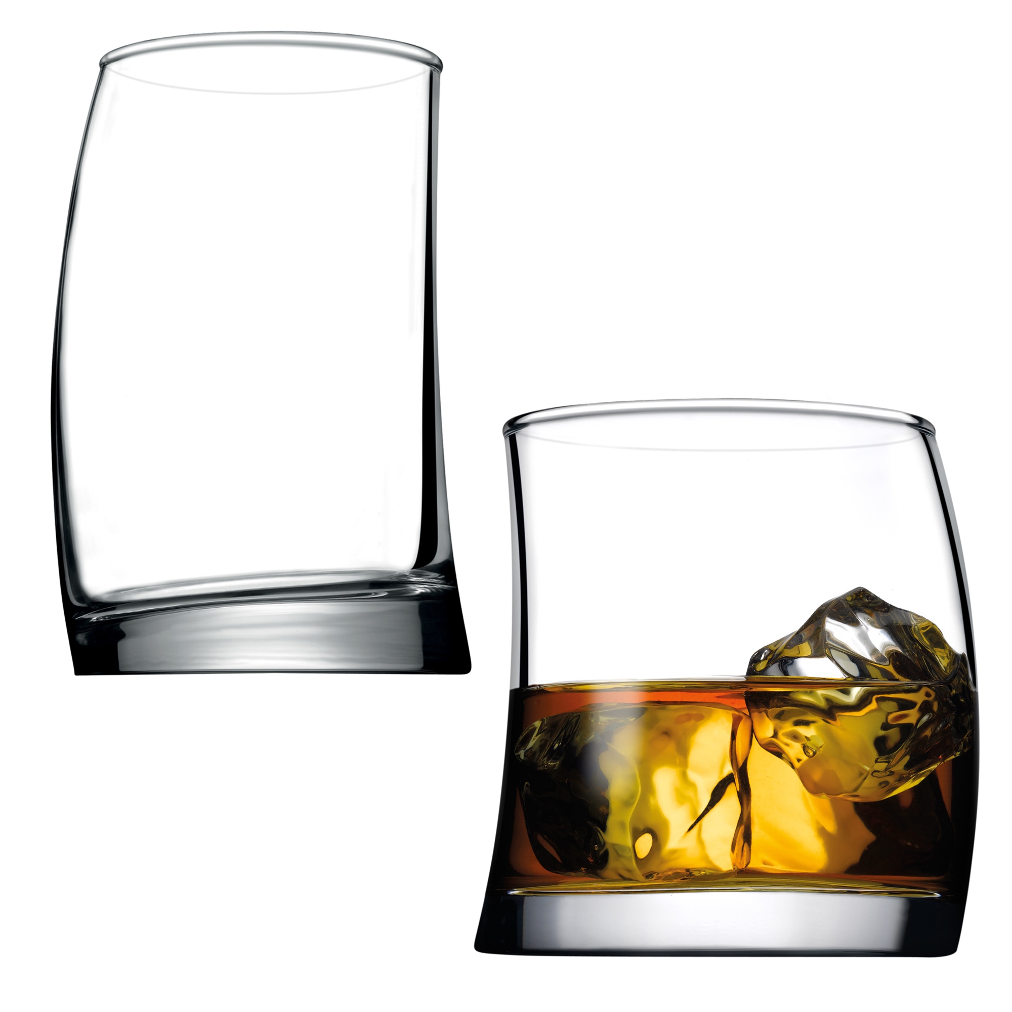 modern water glasses