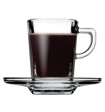 Single Carre Espresso Cup & Saucer Set [95754][273177]