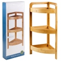 Wooden Bamboo Rack with 3 Shelves [589140]