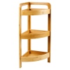 Wooden Bamboo Rack with 3 Shelves [589140]