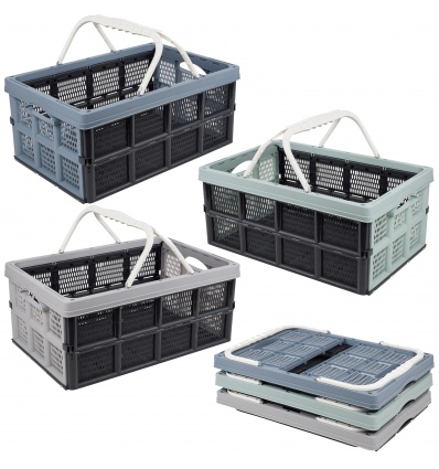 Foldable Crates with Grips