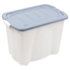 60L Large Lidded Storage Boxes on Wheels