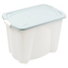 60L Large Lidded Storage Boxes on Wheels