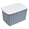 75L Large Lidded Ripple Storage Boxes