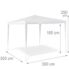 Lifetime Gardens White Gazebo 3m X 3M [897417]