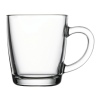 2x Basic Glass Coffee Mugs Sleeve [55531][077096]