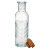 Single Hoop Glass Storage Bottle With Cork Lid [80352] [490758]