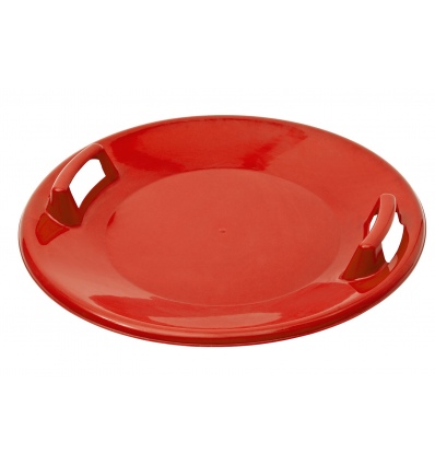 Red Saucer Snow Sledge