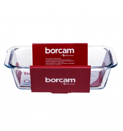 Single Borcam Rectangle Glass Cake Dish [59884] [454361]