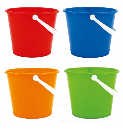 22cm Plain Beach Bucket [293][293008][Any Colour]