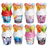 18cm Designed Beach Bucket Ice Cream Set