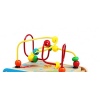 Marine Shape Sorter Pull Along Car With Bead Maze- Animal Slide Bead Maze Colorful Toys For Toddlers, Indoor Games For Kids