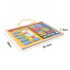 Educational Wooden Wall Calendar [814154][AC6649]