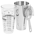 Glass Cocktail Shaker Set [473012]