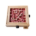 Wooden Labyrinth Game [814024][AC7308]