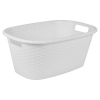 Plastic Rattan Laundry Baskets 60X40X25cm [650900]