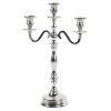 39cm Silver Candle Holders