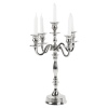 39cm Silver Candle Holders